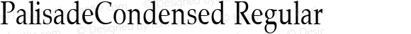 PalisadeCondensed Regular