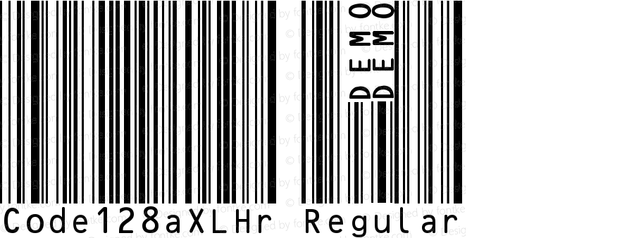 Code128aXLHr Regular