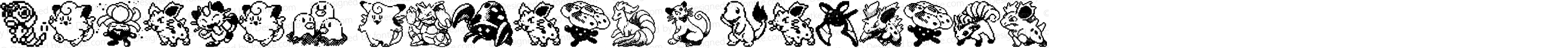 Pokemon pixels 1 Regular