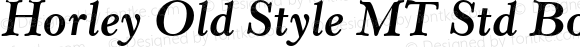 Horley Old Style MT Std Bold Italic Version 1.047;PS 001.001;Core 1.0.38;makeotf.lib1.6.5960