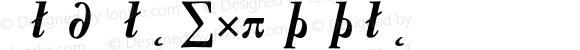 Oneleigh BlackExpert Italic