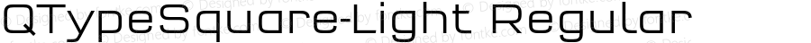 QTypeSquare-Light Regular