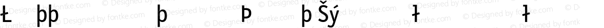LetterGothicText Symbol Regular