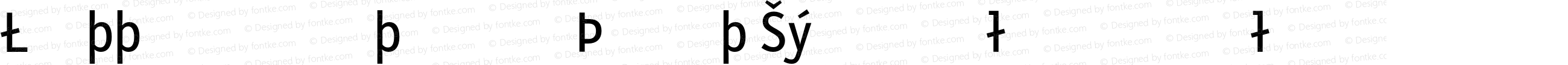 LetterGothicText Symbol Regular