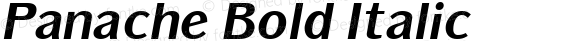 Panache Bold Italic