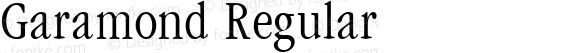 Garamond Regular