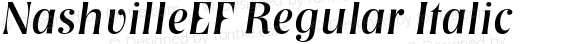 NashvilleEF Regular Italic