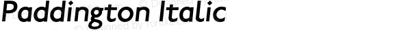 Paddington Italic