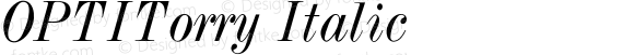 OPTITorry-Italic