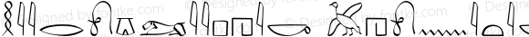 Hieroglyphic Phonetic Regular