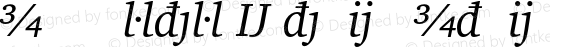 ITC Charter Extension Italic