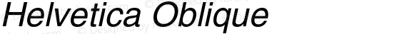 Helvetica Oblique 001.006