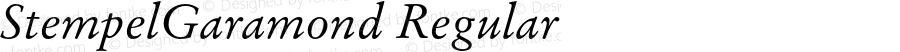 StempelGaramond Regular