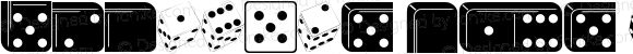 Linotype Game Pi Dice Dominoes Regular