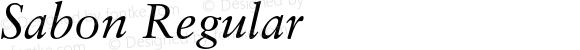 Sabon-Italic