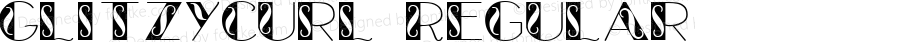 GlitzyCurl Regular Altsys Fontographer 3.5  11/13/92
