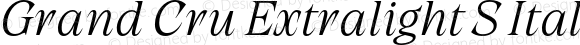 Grand Cru Extralight S Italic