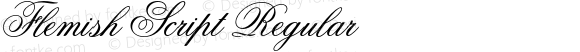 Flemish Script Regular 003.001