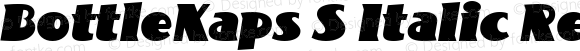 BottleKaps S Italic