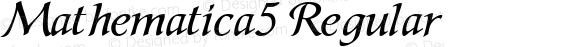 Mathematica5 Regular
