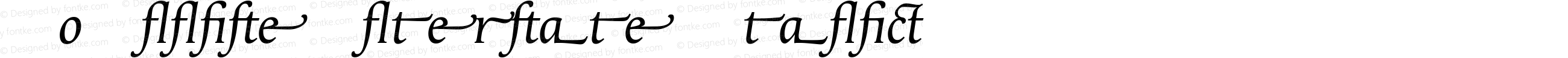 ApollineAlternate Italic