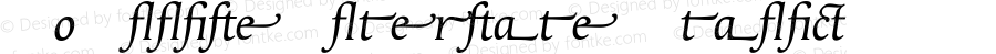 ApollineAlternate Italic