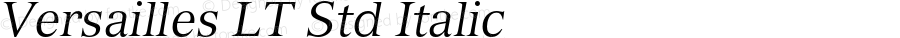 VersaillesLTStd-Italic