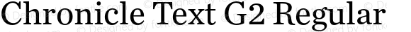 Chronicle Text G2 Regular