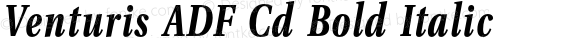 Venturis ADF Cd Bold Italic