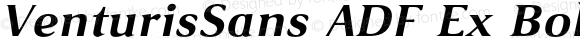 VenturisSans ADF Ex Bold Italic
