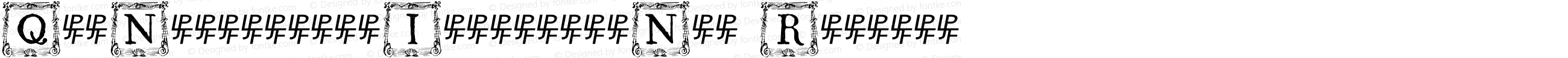 QuaNauticale_Initials_No3 Regular