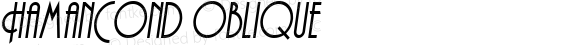 HamanCond Oblique