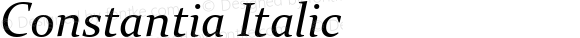 Constantia Italic