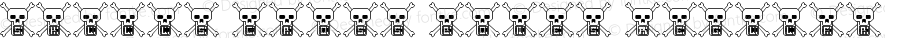 skulls cross bones Regular Version 1.0