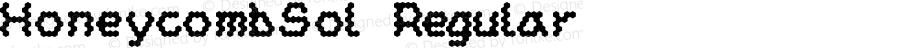 HoneycombSol Regular Macromedia Fontographer 4.1J 06.3.22