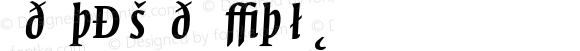QuadraatDis Medium Italic