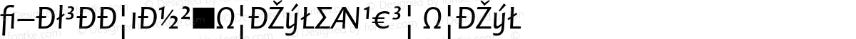 QuadraatSans-ItalicExpert Italic
