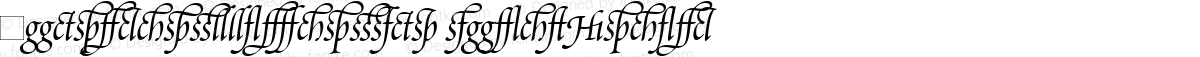 PoeticaSuppLigatures RomanItalic