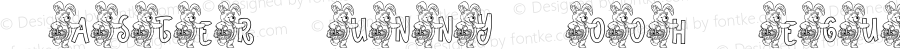 Easter Bunny Pooh Regular Macromedia Fontographer 4.1 3/22/01