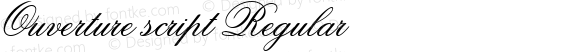 Ouverture script