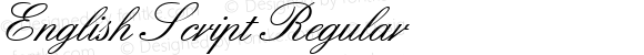 English Script Regular