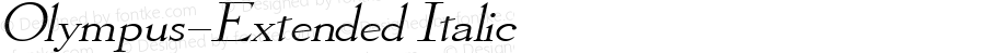 Olympus-Extended Italic