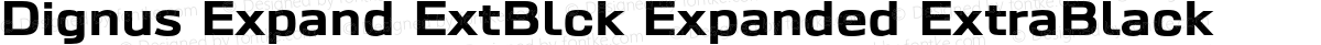 Dignus Expand ExtBlck Expanded ExtraBlack