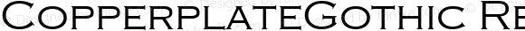 CopperplateGothic Regular Altsys Fontographer 3.5  9/10/93