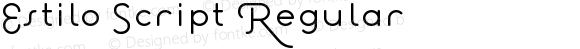 Estilo Script Regular