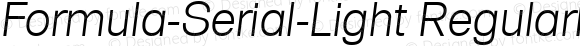 Formula-Serial-Light-RegularItalic