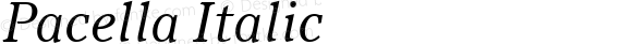 Pacella Italic