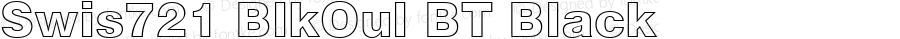 Swis721 BlkOul BT Black mfgpctt-v1.59 Friday, March 12, 1993 9:46:52 am (EST)