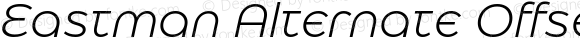 Eastman Alternate Offset Italic