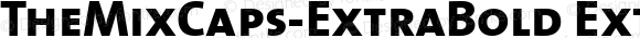 TheMixCaps-ExtraBold Extra Bold